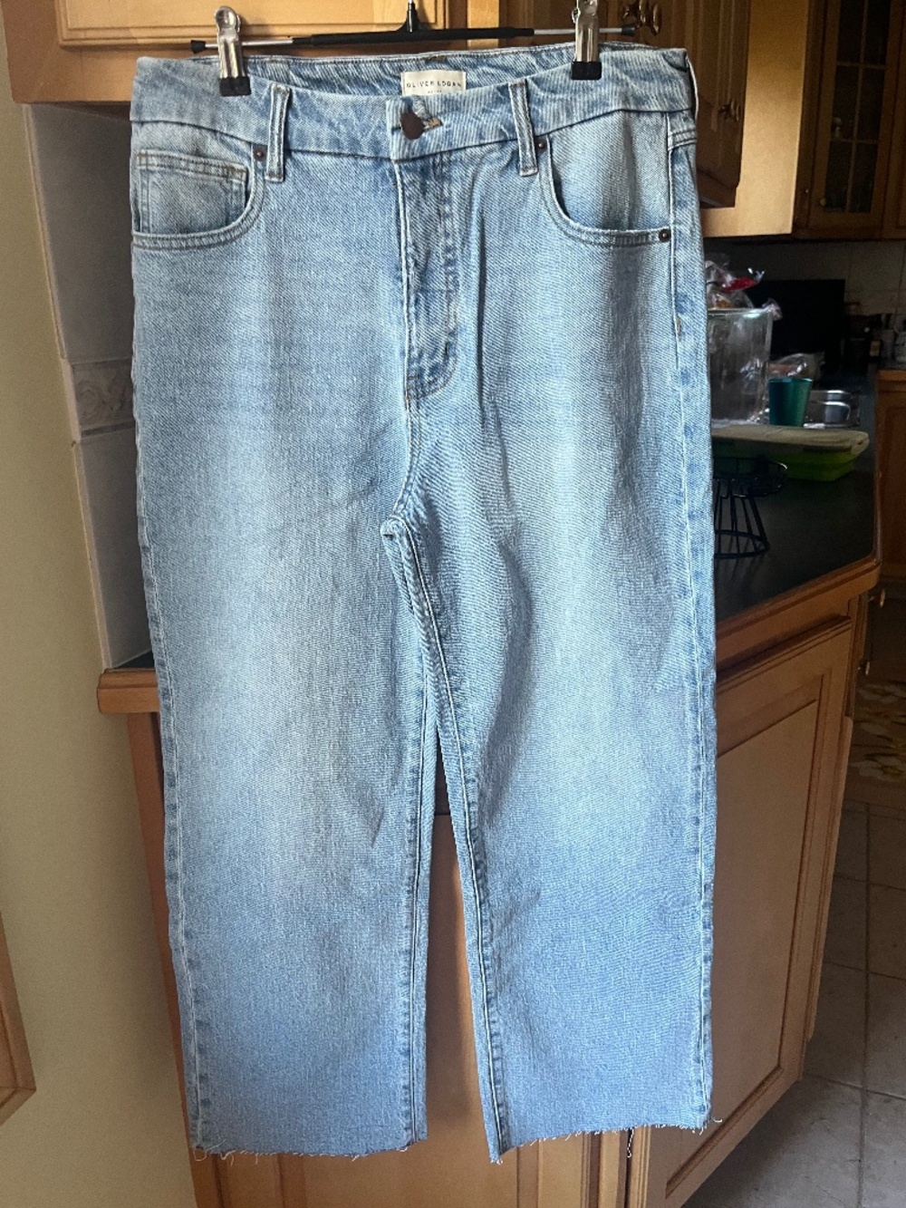 AS-IS Oliver Logan Wide-Leg Jeans, 30